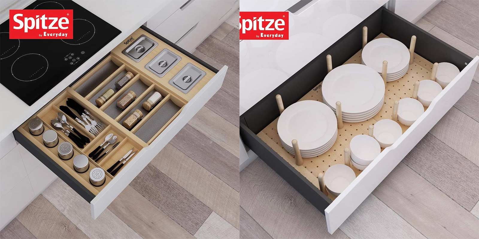 Inner Drawer Kitchen Basket - Spitze By Everyday